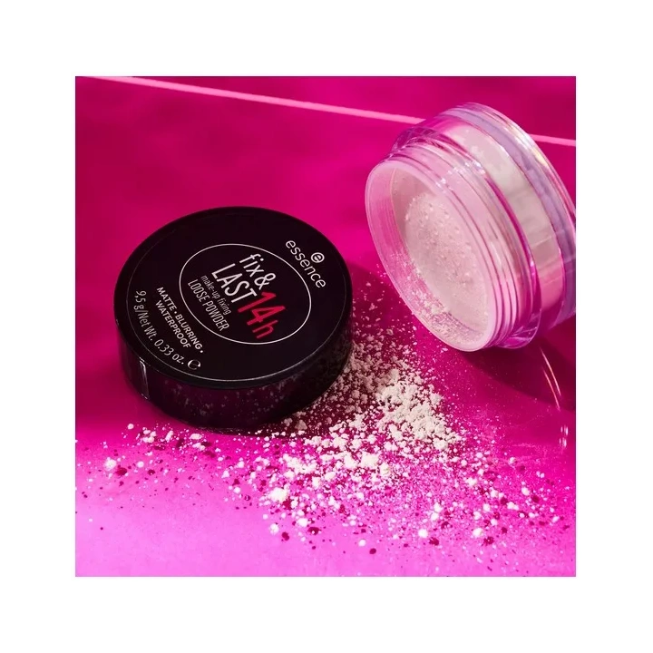 ESSENCE Fix & Last 14h sypki puder utrwalający makijaż 9,5g