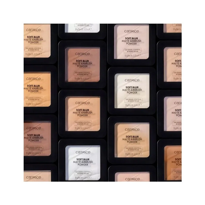 CATRICE Soft Blur Matte Airbrush Powder prasowany puder matujący 001N 10g