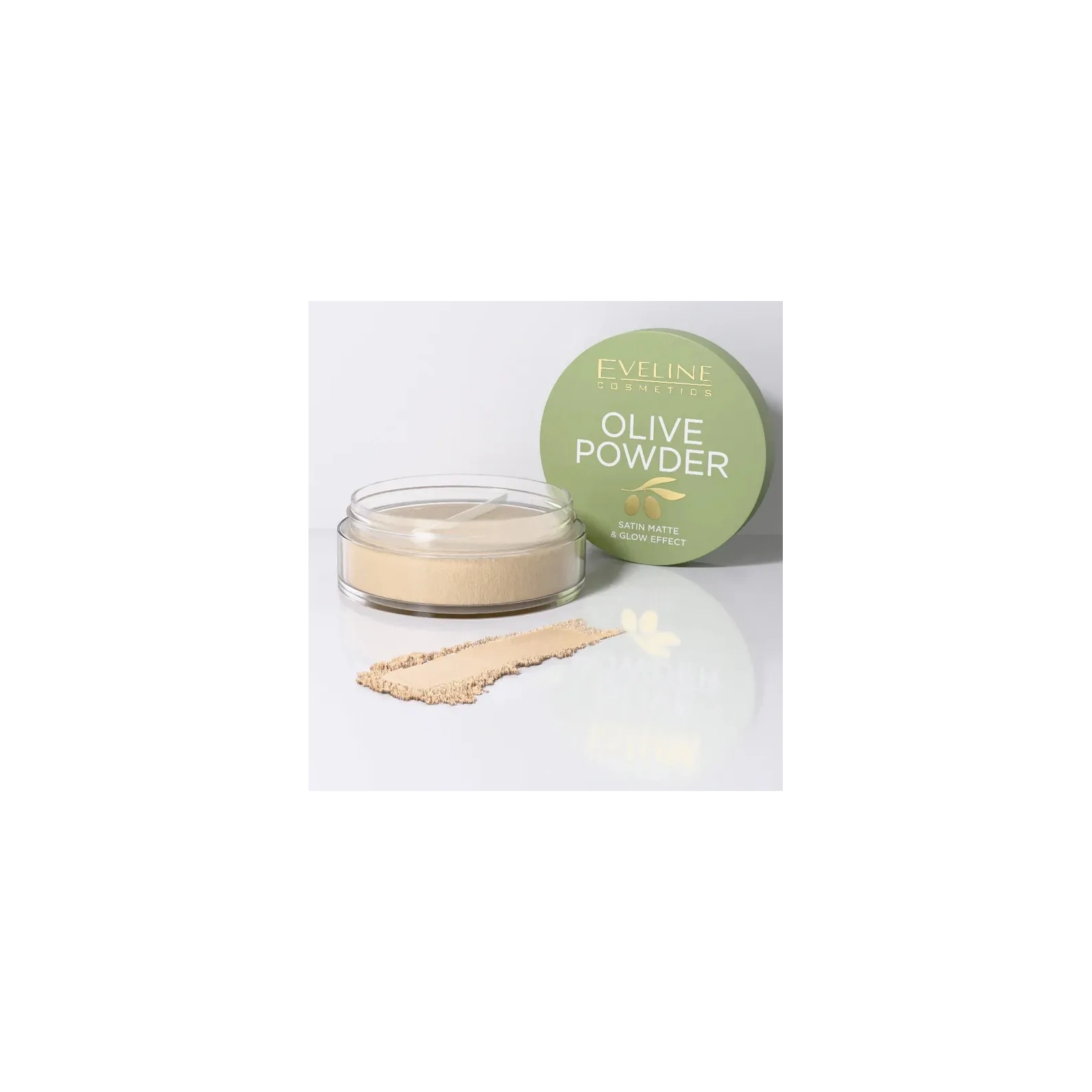 EVELINE Olive Powder sypki puder do twarzy satynowy 8g