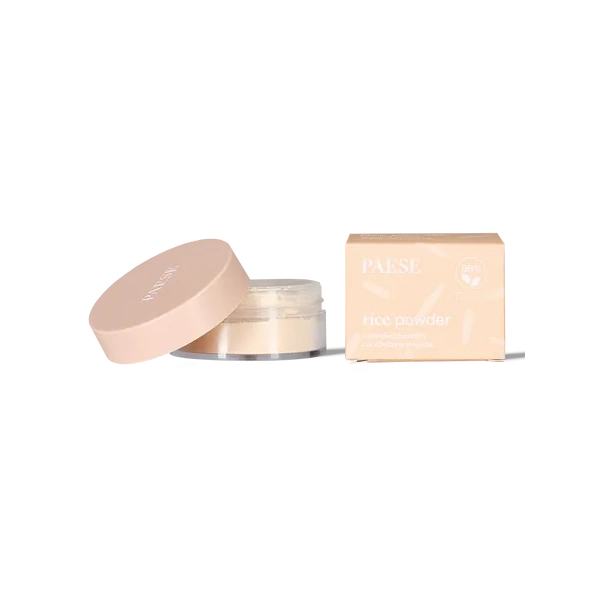 PAESE Rice Powder sypki puder ryżowy utrwalający Light Beige 10g