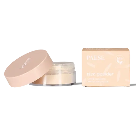 PAESE Rice Powder sypki puder ryżowy utrwalający Light Beige 10g