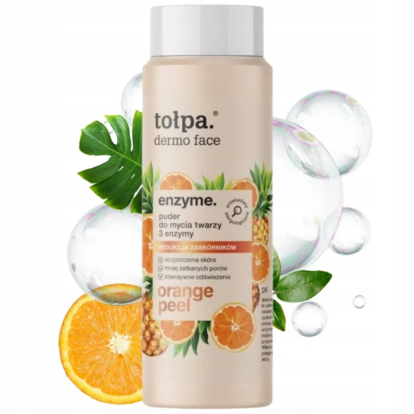 TOŁPA Dermo Face Enzyme puder do mycia twarzy 3 enzymy 40g