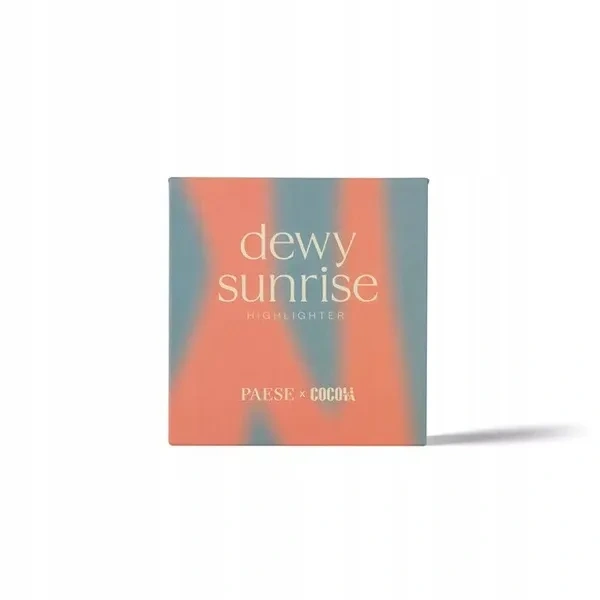PAESE X Dewy Sunrise rozświetlacz prasowany 9g