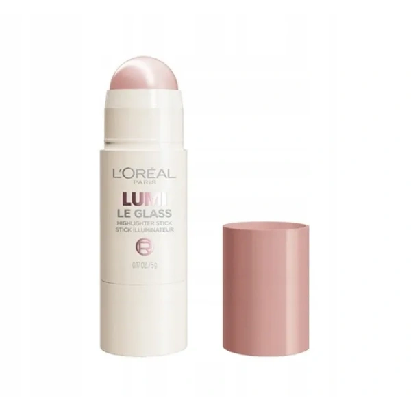 LOREAL Lumi Le Glass Highlighter Stick rozświetlacz 620 Pink Ballet 5g