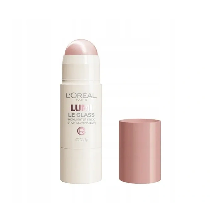 LOREAL Lumi Le Glass Highlighter Stick rozświetlacz 620 Pink Ballet 5g