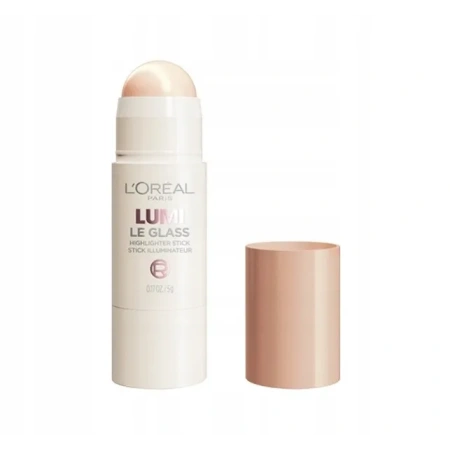 LOREAL Lumi Le Glass Highlighter Stick rozświetlacz 610 Pearl Eclat 5g