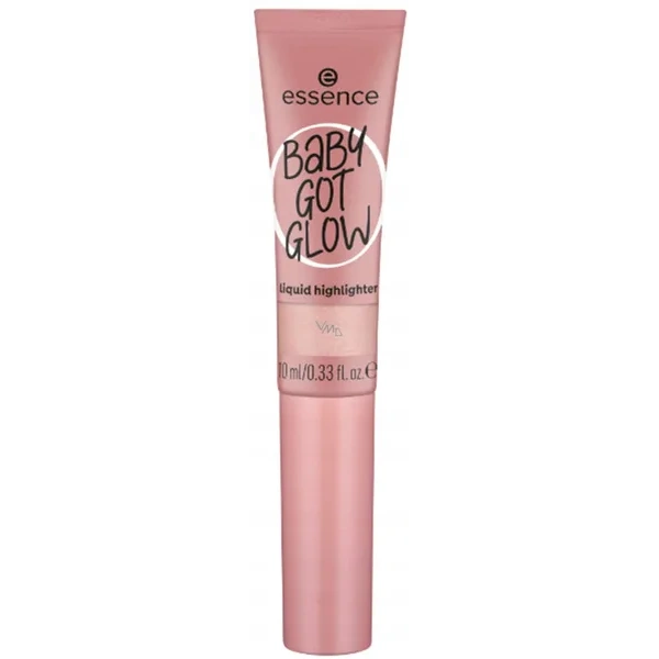 ESSENCE Baby Got Glow rozświetlacz do twarzy w płynie 20 Rose & Shine 10ml