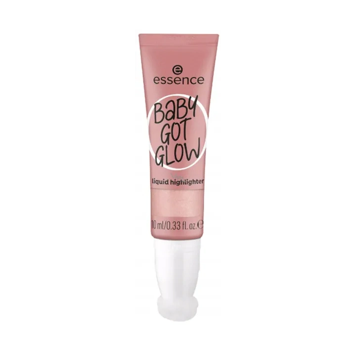 ESSENCE Baby Got Glow rozświetlacz do twarzy w płynie 20 Rose & Shine 10ml
