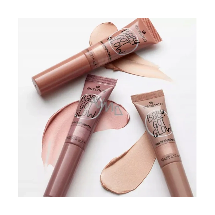 ESSENCE Baby Got Glow rozświetlacz do twarzy w płynie 20 Rose & Shine 10ml