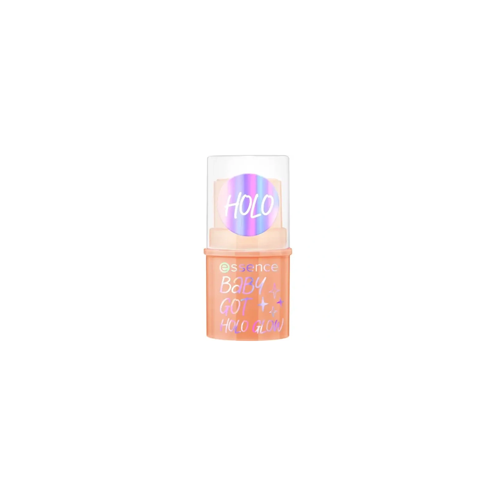 ESSENCE Baby Got Holo Glow rozświetlacz do twarzy w sztyfcie 10 Holy Apricotly 5g