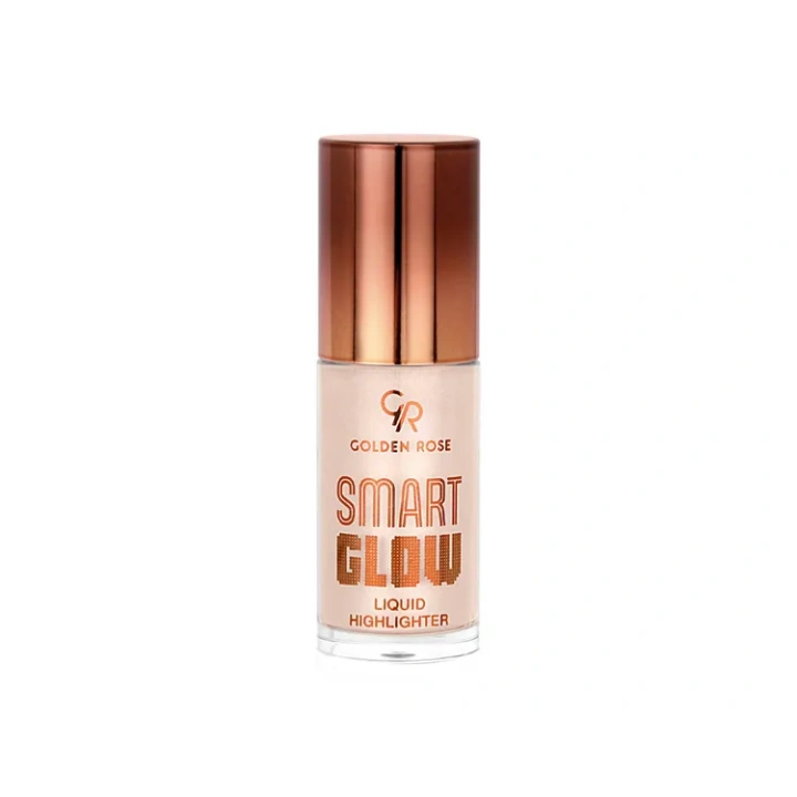 GOLDEN ROSE Smart Glow Liquid Highlighter rozświetlacz do twarzy i dekoltu w płynie 201 6ml 