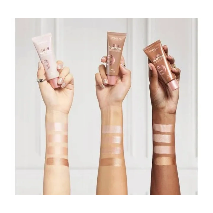 LOREAL Lumi Glotion rozświetlacz do twarzy w płynie 901 Fair Glow 40ml 