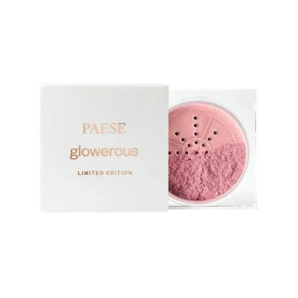 PAESE Glowerous Limited Edition sypki rozświetlacz 01 Rose 5g 