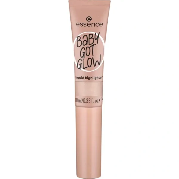 ESSENCE Baby Got Glow rozświetlacz do twarzy w płynie 10 Sassy in Silk 10ml