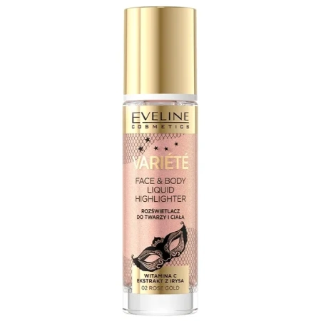 EVELINE Variete rozświetlacz w płynie do twarzy 02 30ml