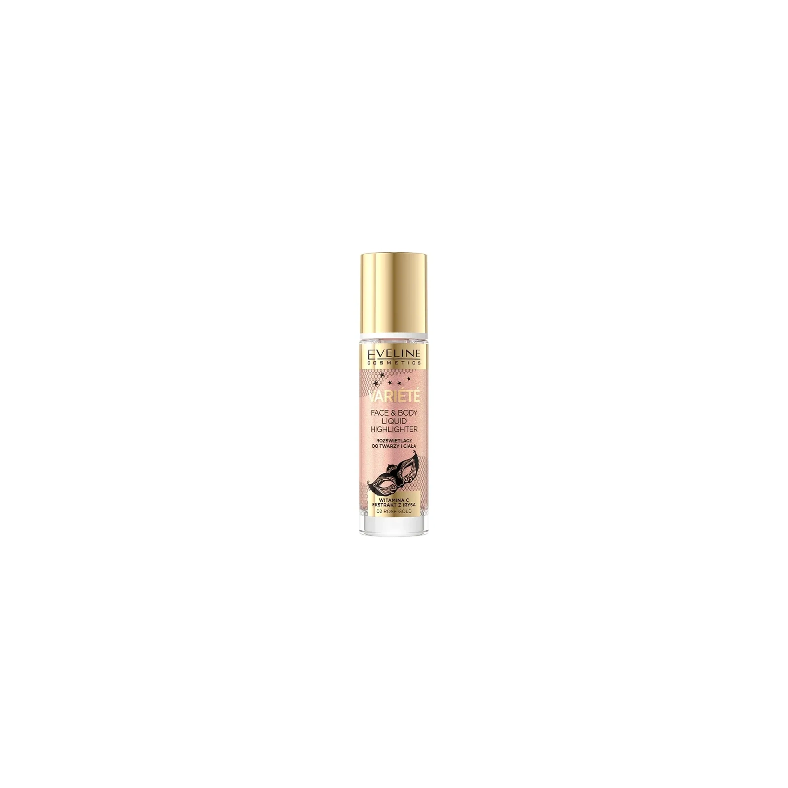 EVELINE Variete rozświetlacz w płynie do twarzy 02 30ml