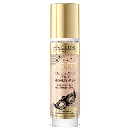 EVELINE Variete rozświetlacz w płynie do twarzy 01 30ml