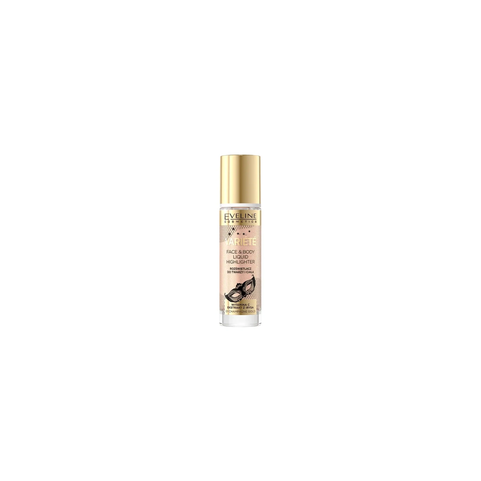 EVELINE Variete rozświetlacz w płynie do twarzy 01 30ml