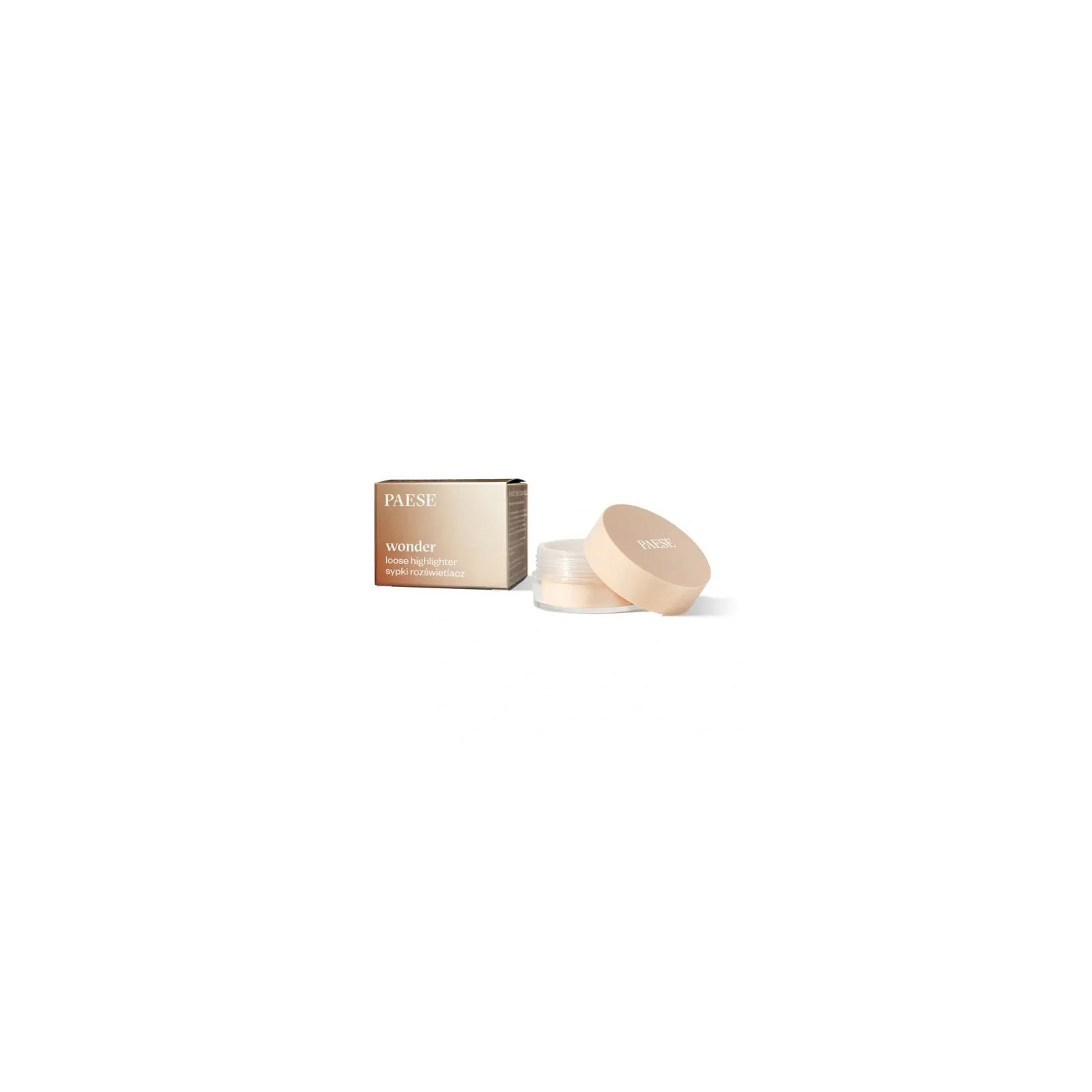PAESE Wonder Loose Highlighter sypki rozświetlacz 3,5g