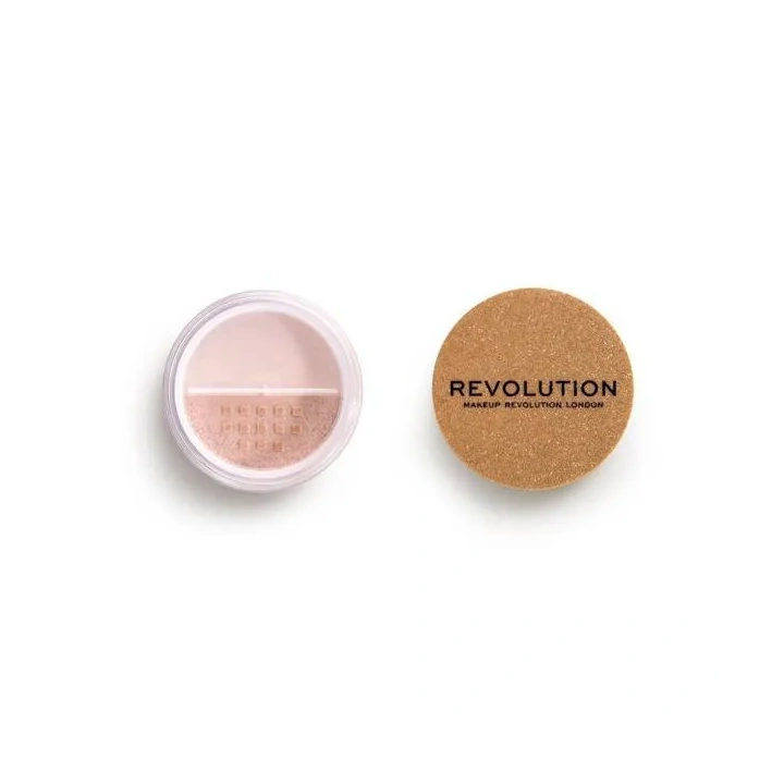 MAKEUP REVOLUTION Sypki rozświetlacz Rose Quartz 5g