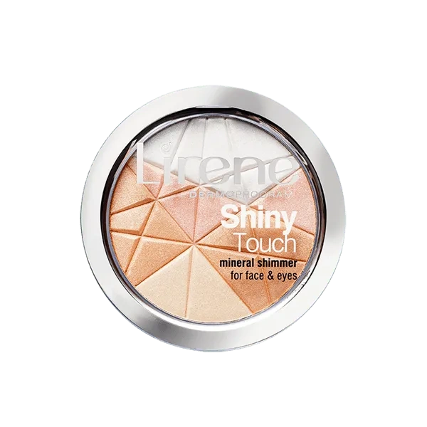 LIRENE Shiny Touch rozświetlacz mineralny do twarzy i oczu 9g