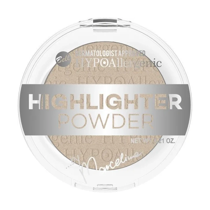 BELL HypoAllergenic Highlighter Powder rozświetlacz w pudrze 02 6g