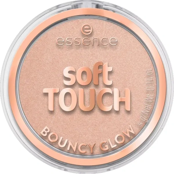 ESSENCE Soft Touch Bouncy Glow rozświetlacz do twarzy 20 Glazed Dew 4g