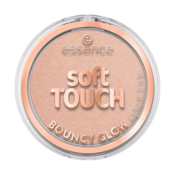 ESSENCE Soft Touch Bouncy Glow rozświetlacz do twarzy 20 Glazed Dew 4g
