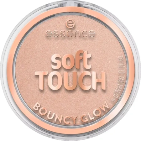 ESSENCE Soft Touch Bouncy Glow rozświetlacz do twarzy 20 Glazed Dew 4g