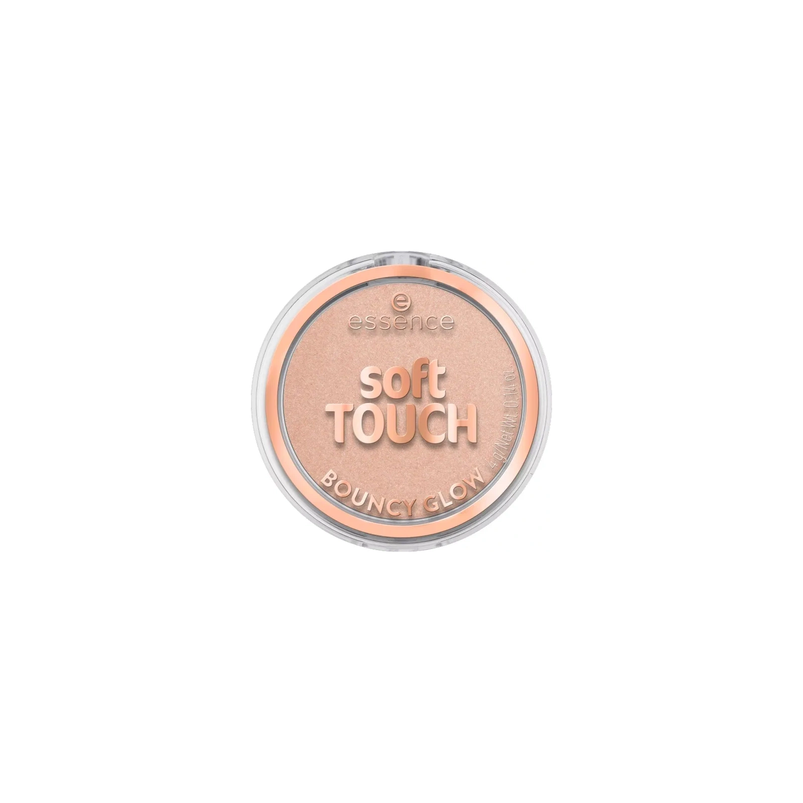 ESSENCE Soft Touch Bouncy Glow rozświetlacz do twarzy 20 Glazed Dew 4g