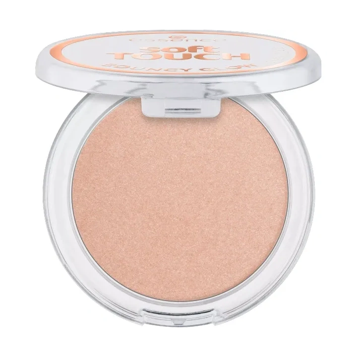 ESSENCE Soft Touch Bouncy Glow rozświetlacz do twarzy 20 Glazed Dew 4g