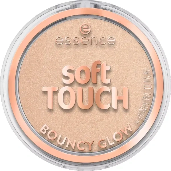 ESSENCE Soft Touch Bouncy Glow rozświetlacz do twarzy 10 Soft Glaze 4g