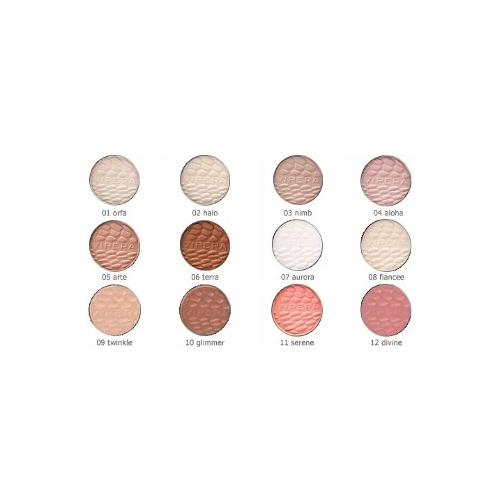 VIPERA Strobing Glow prasowany rozświetlacz cery 10 Glimmer 3g