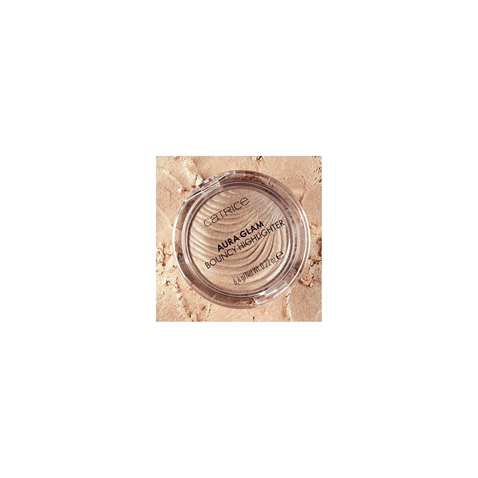CATRICE Aura Glam Bouncy Highlighter rozświetlacz 10 Moonlit Sand 6,4g