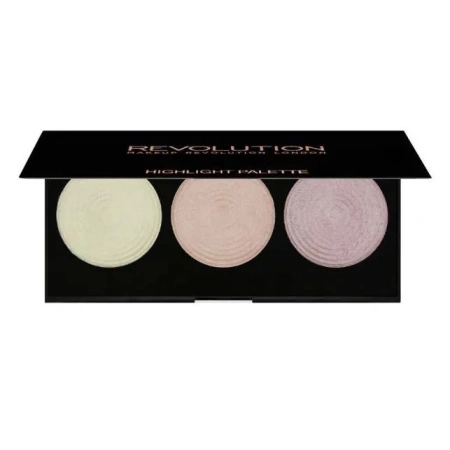 MAKEUP REVOLUTION Paleta 3 rozświetlaczy 15g
