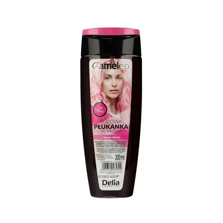 DELIA Cameleo płukanka do włosów Różowa 200ml