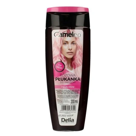 DELIA Cameleo płukanka do włosów Różowa 200ml
