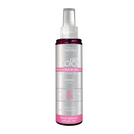 JOANNA Ultra Color płukanka do włosów w sprayu Różowa 150ml