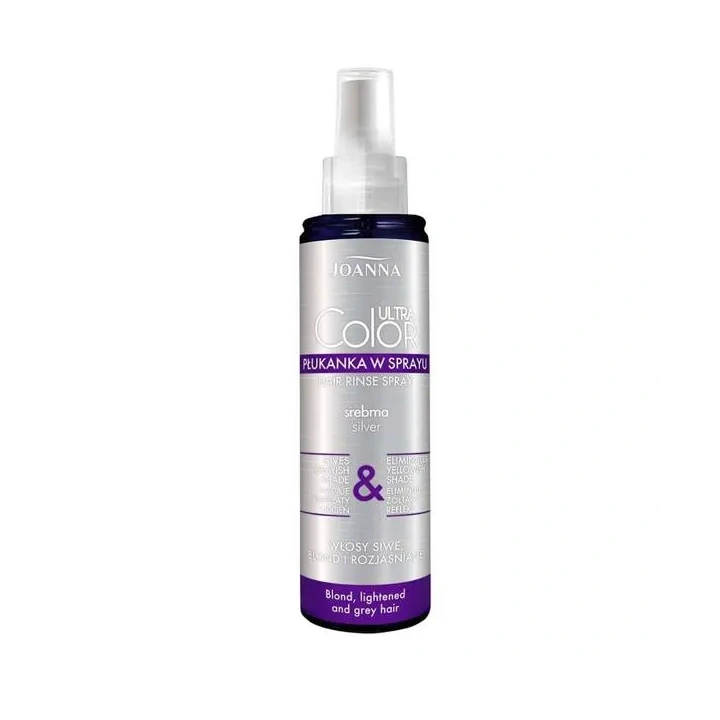 JOANNA Ultra Color płukanka do włosów w sprayu Srebrna 150ml 