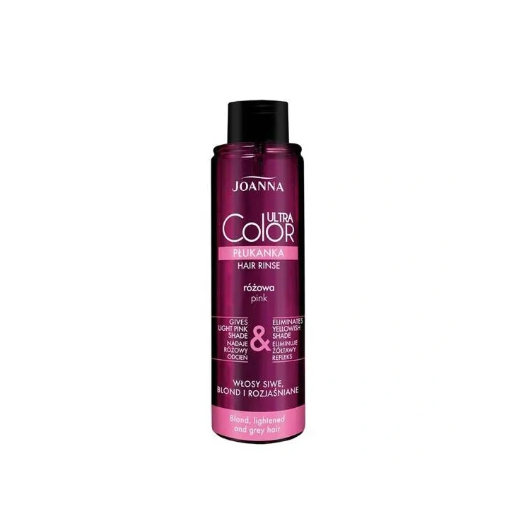 JOANNA Ultra Color płukanka do włosów Różowa 150ml