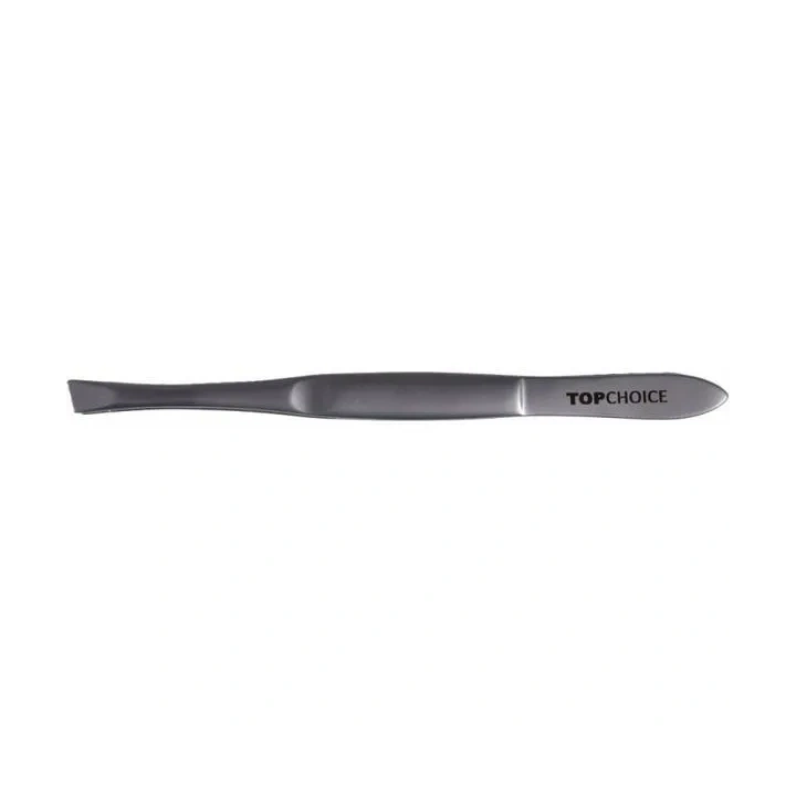 TOP CHOICE pęseta do regulacji brwi skośna 76039 