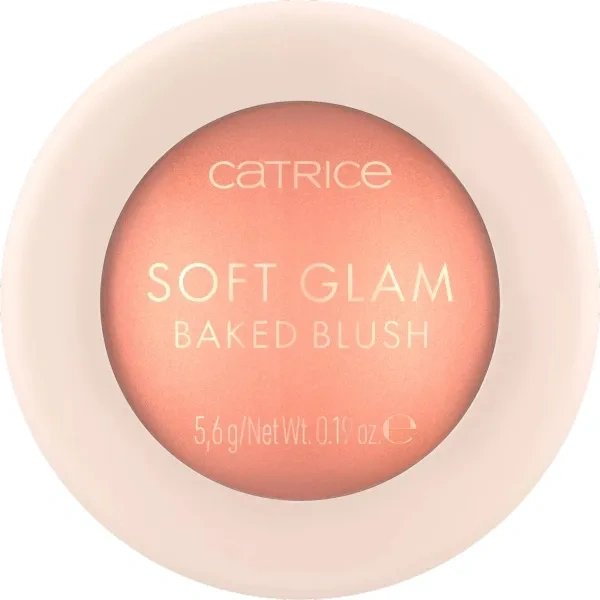CATRICE Soft Glam Baked Blush róż do policzków 020 Peachy Breeze 5,6g