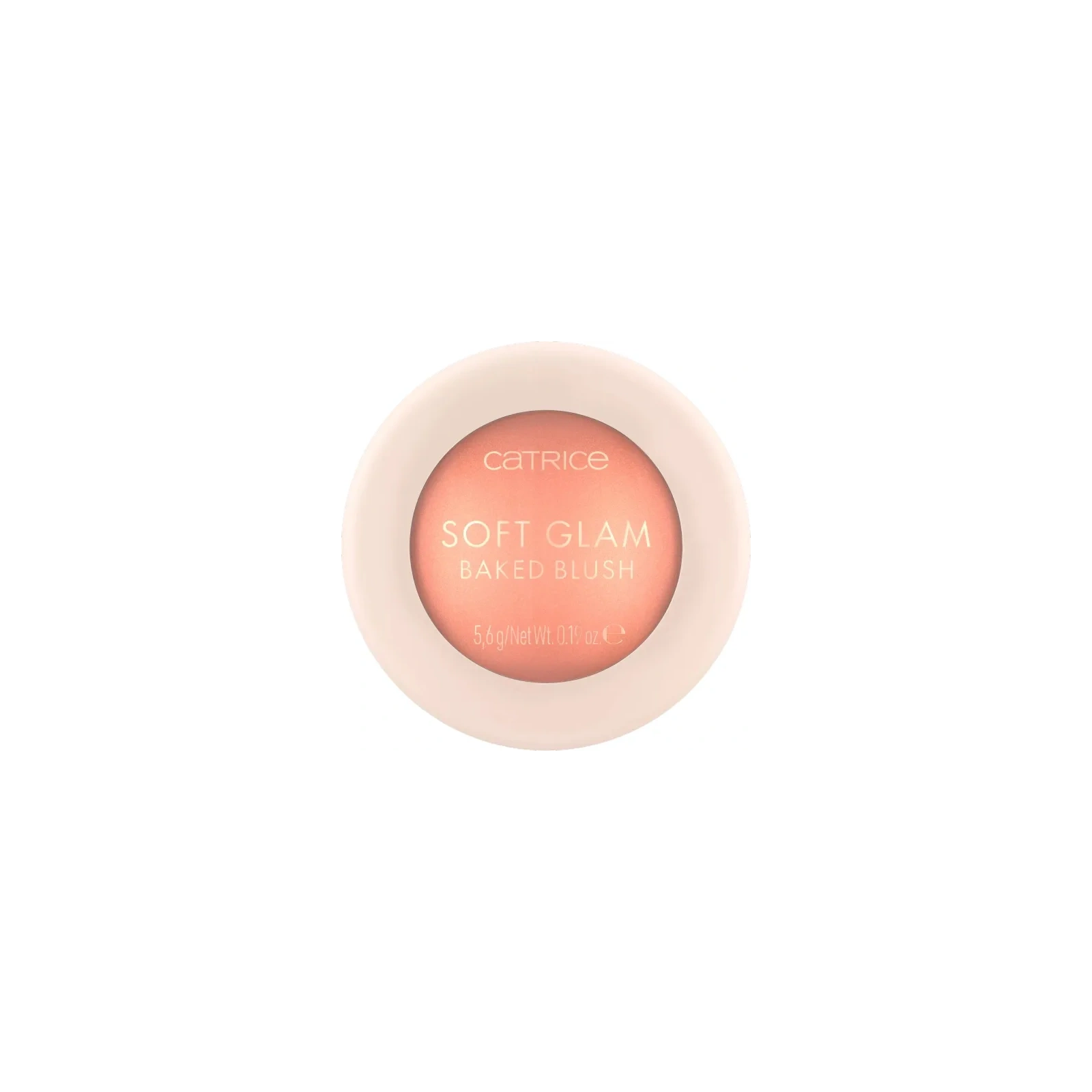 CATRICE Soft Glam Baked Blush róż do policzków 020 Peachy Breeze 5,6g