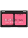 CATRICE Blush Affair róż do policzków paletka w pudrze i kremie 020 Pleasing Pink 6g 