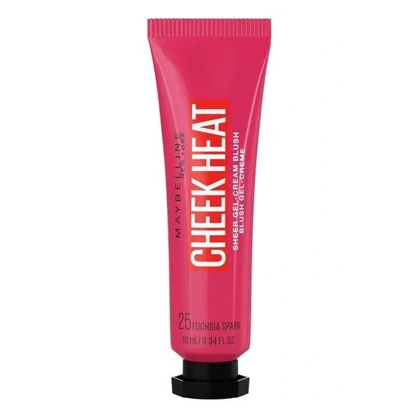 MAYBELLINE Cheek Heat róż do policzków 25 Fuchsia Spark 10ml 