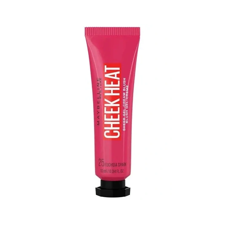 MAYBELLINE Cheek Heat róż do policzków 25 Fuchsia Spark 10ml 
