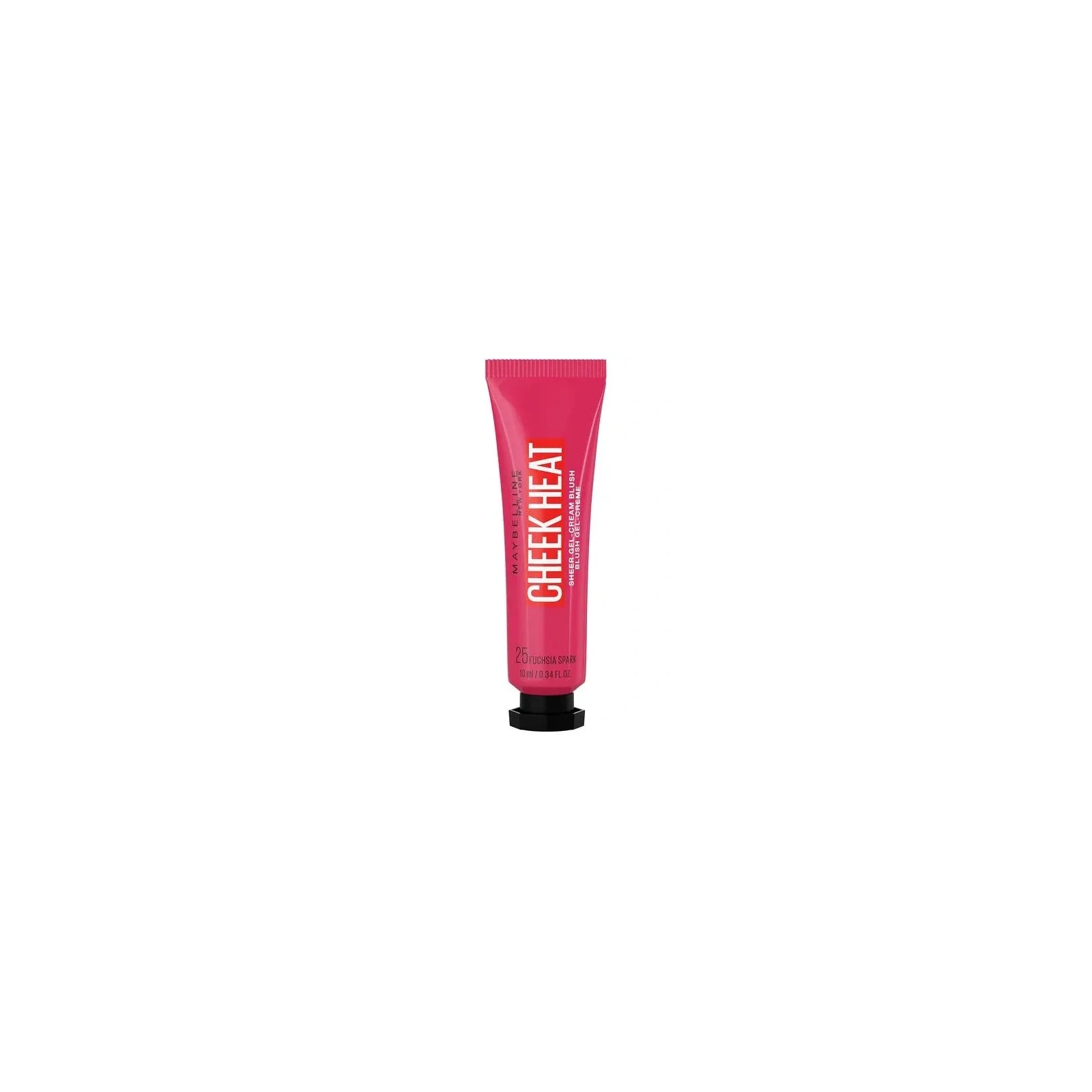 MAYBELLINE Cheek Heat róż do policzków 25 Fuchsia Spark 10ml 