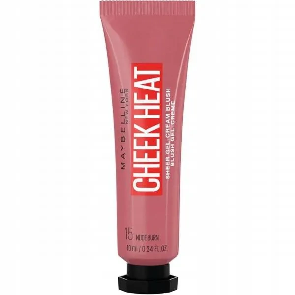 MAYBELLINE Cheek Heat róż do policzków 15 Nude Burn 10ml 