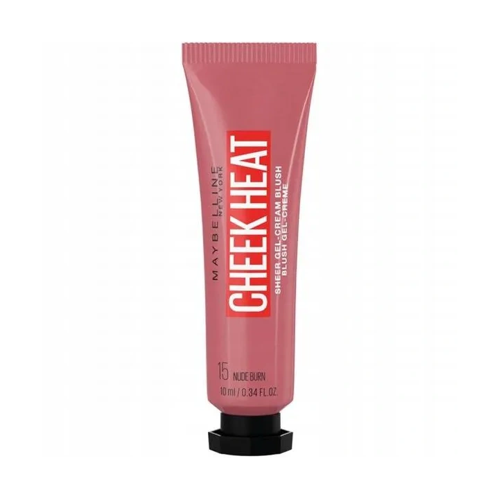 MAYBELLINE Cheek Heat róż do policzków 15 Nude Burn 10ml 