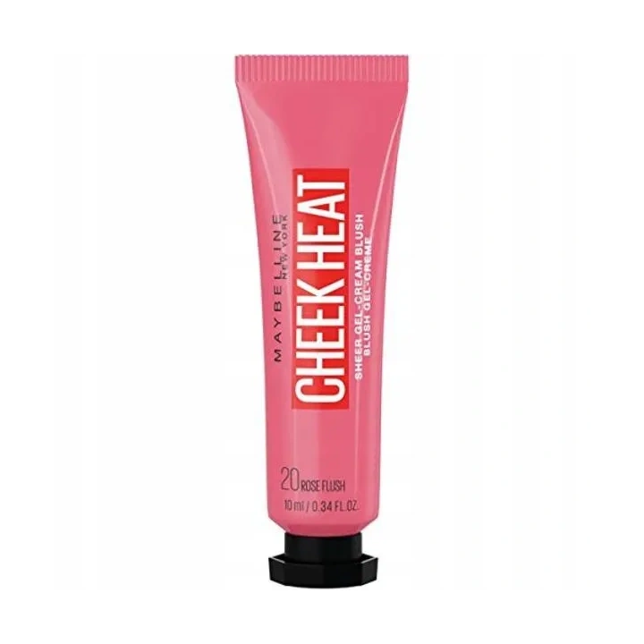 MAYBELLINE Cheek Heat róż do policzków 20 Rose Flash 10ml 